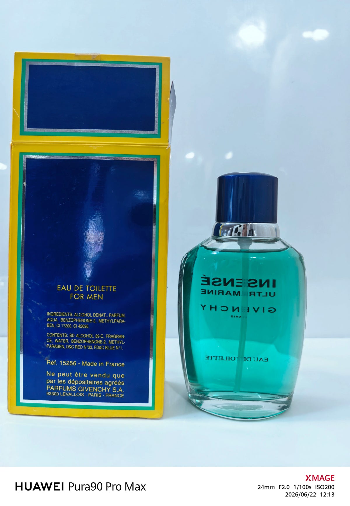 220826-62 Givenchy Ocean Champs Old EDT 100ml 3.4 oz