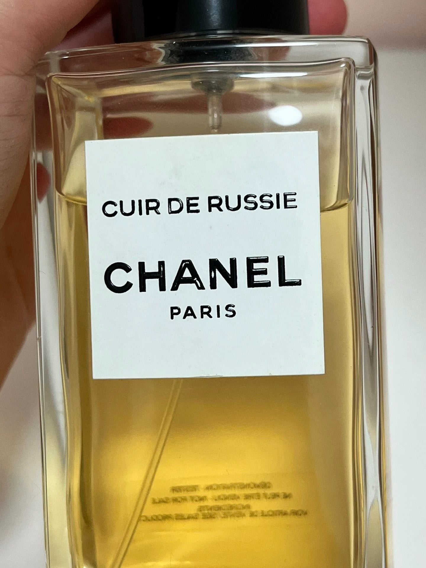 011225-37 Chanel Cuir de Russie Eau de Parfum EDP 200ml 6.8oz