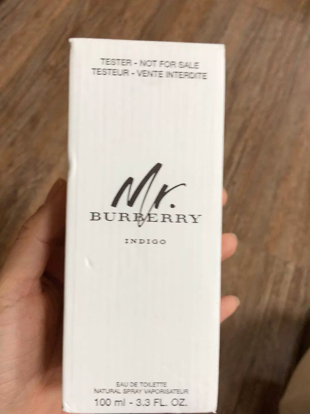 150726-162 Burberry Gentleman Indigo Men Parfum 100ml 3.4 oz