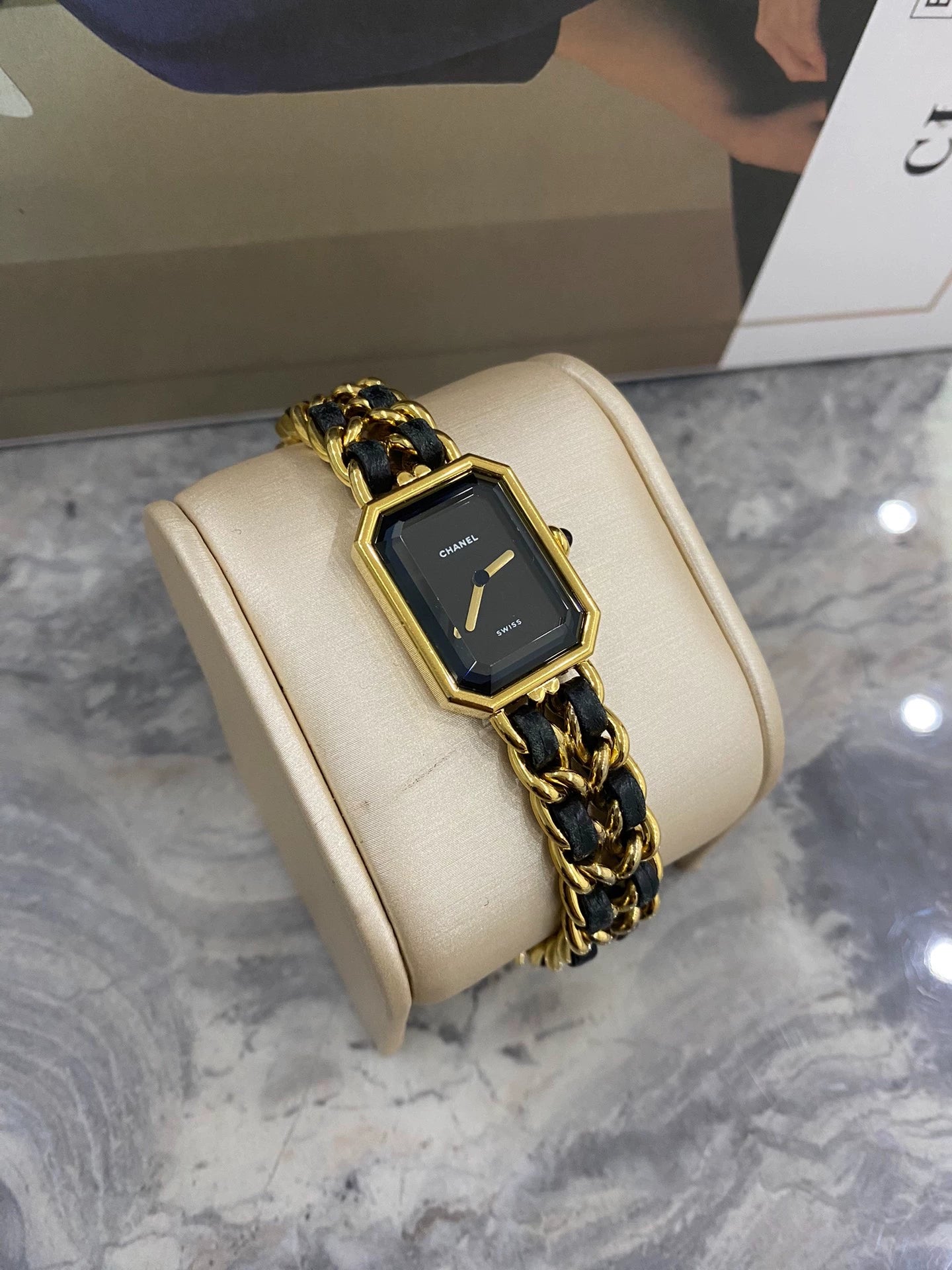 291024-51 Auth Chanel Premiere H6951 Women's Watch in Gold Plated