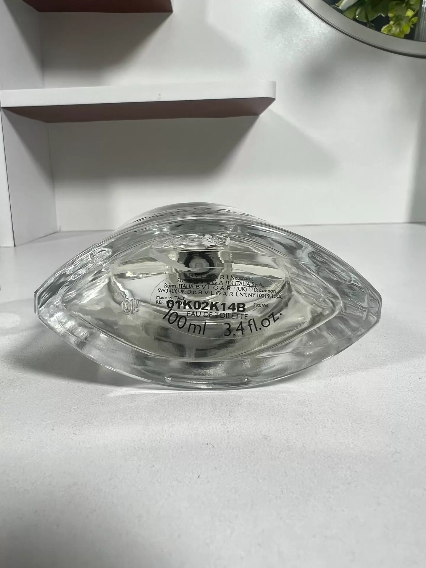270726-50 Bvlgari Darjeeling Tea without EDT 100ml 3.4 oz
