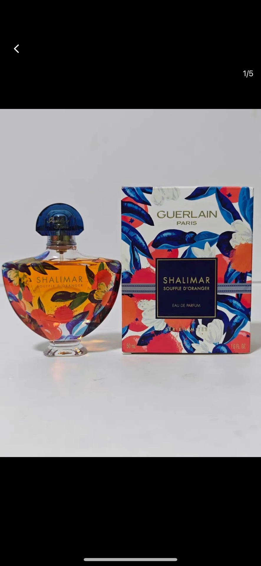 020225-42 Guerlain Shalimar Souffle EDP 50ml 1.7 oz Eau de Parfum