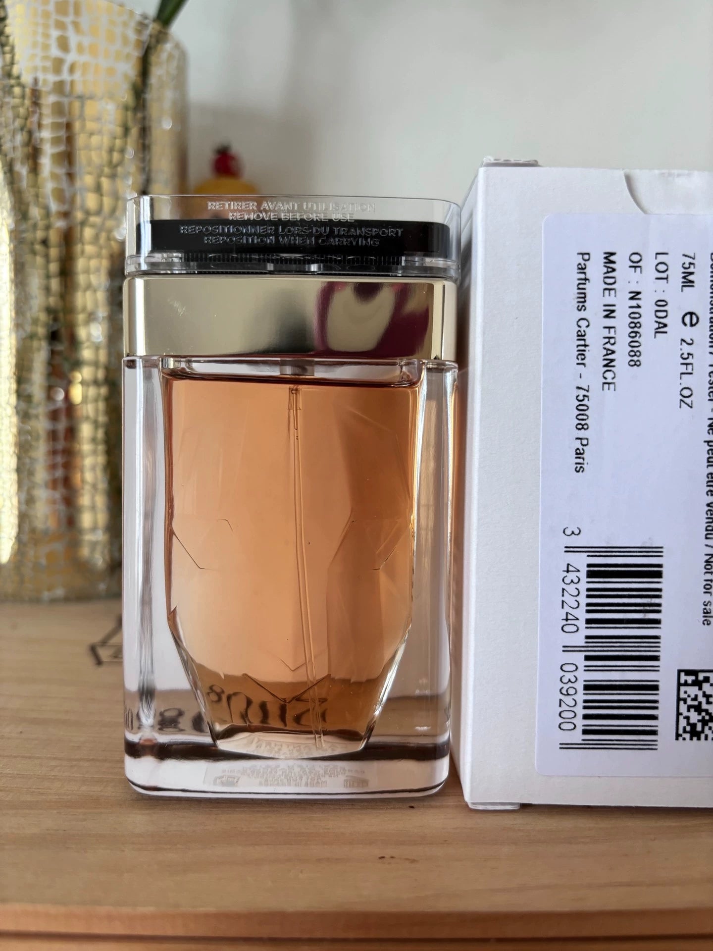 020326-51 Cartier Cheetah Night EDP 75ml  2.5oz