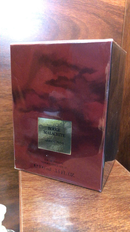 100326-104 Armani Red Malachite Brand Perfume 100ML  3.4oz