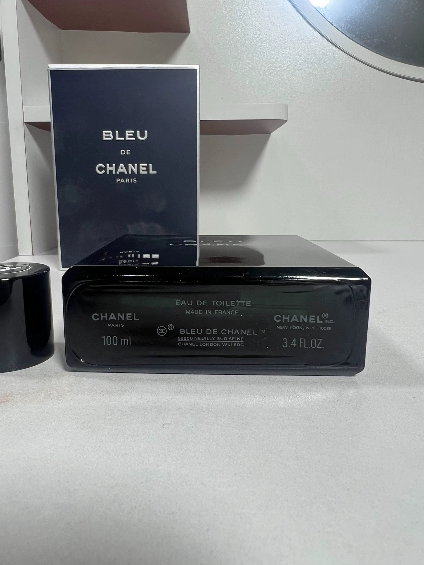 270726-140 Chanel Azure with box EDT 100ml 3.4 oz