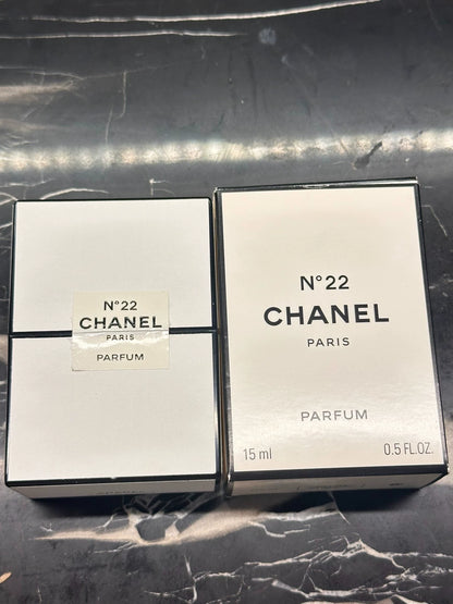 Jun25-bag-20 Chanel No 22 Parfum Perfume 15ml 0.5oz