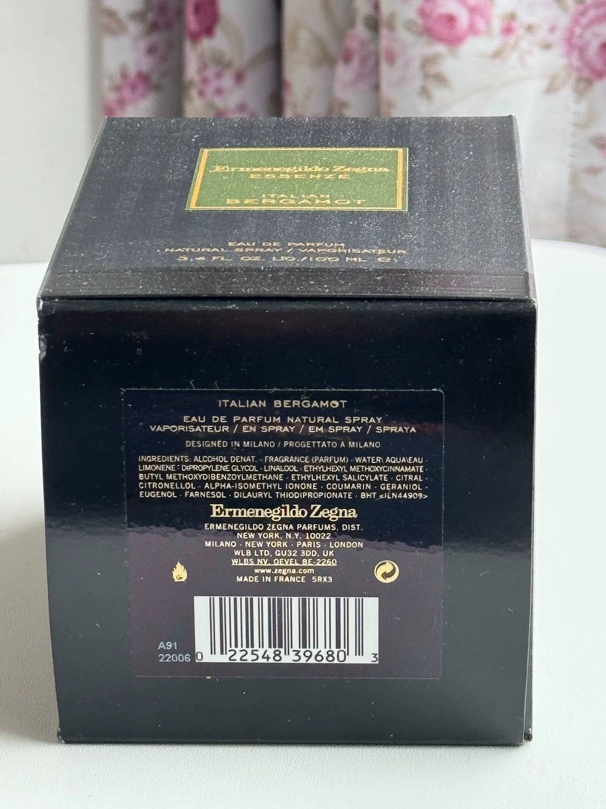 150926-255 Zegna Ermenegildo EDP 100ml 3.4 oz