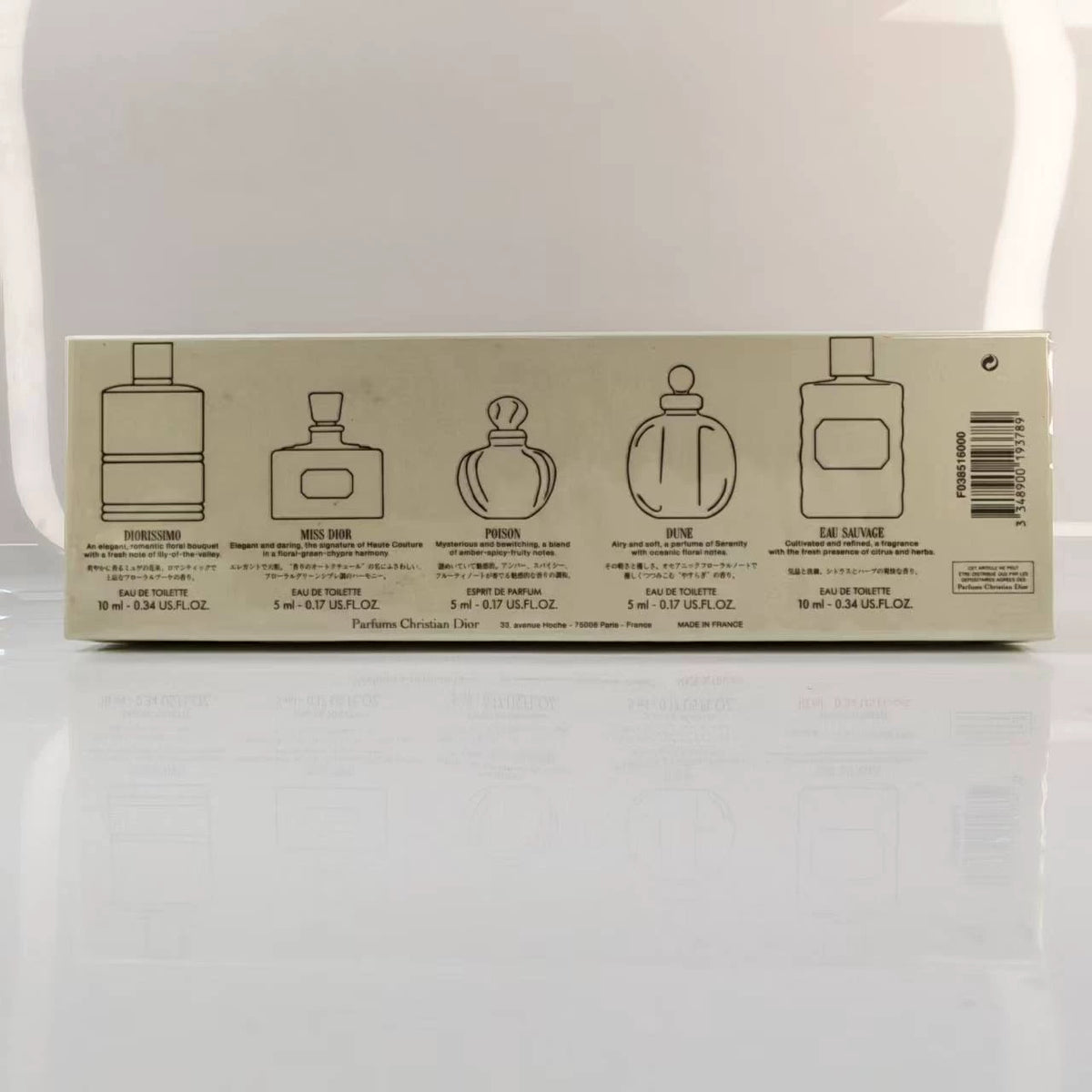 020926-3 Dior set box brand