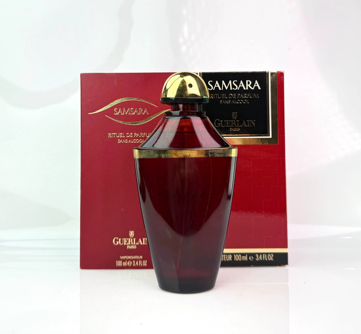 211026-24 Guerlain Vintage Santa Sarah Reincarnation Alcohol Parfum 100ml 3.4 oz