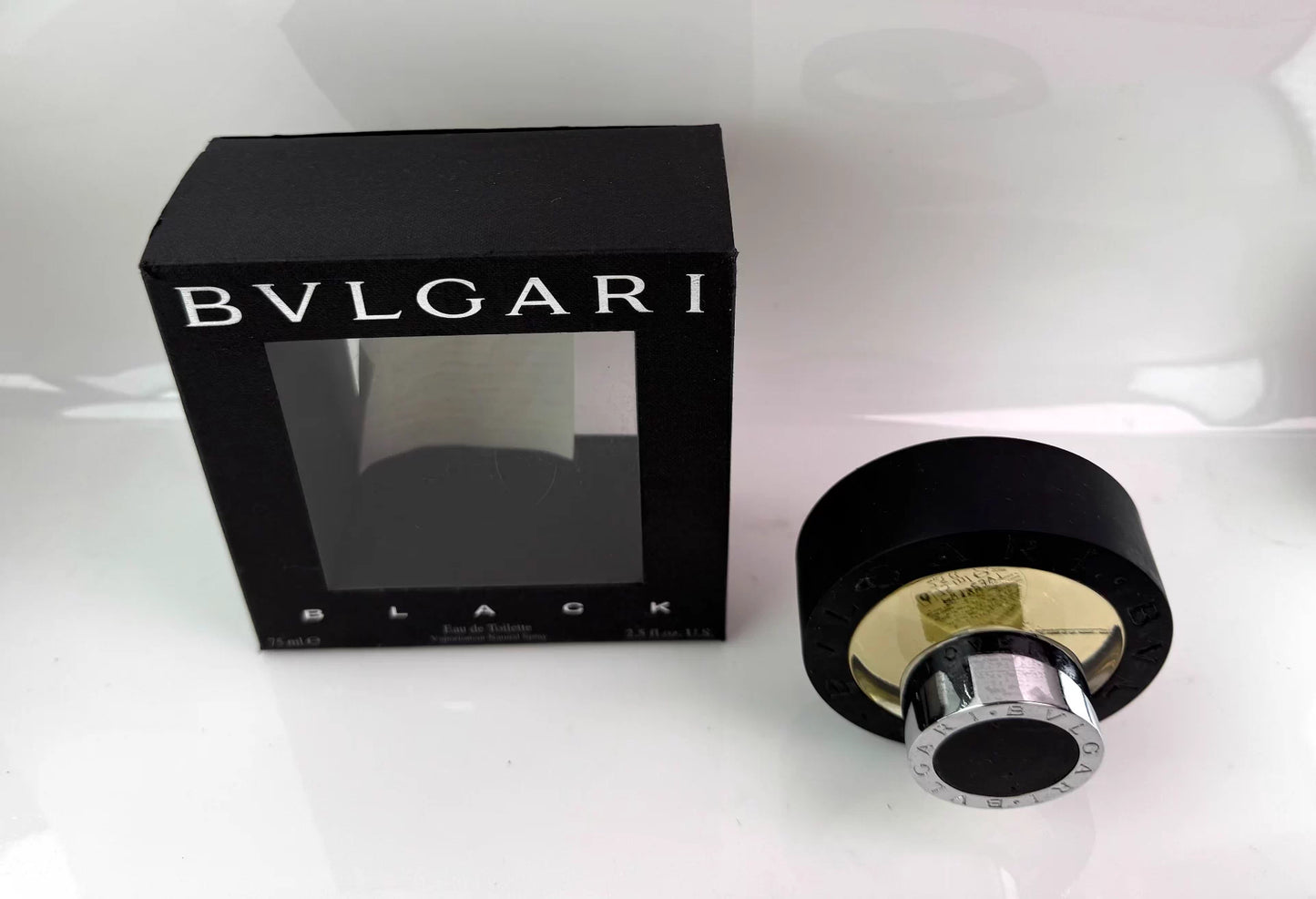 120126-65 Bvlgari Black EDT Perfume 74ml 2.5oz