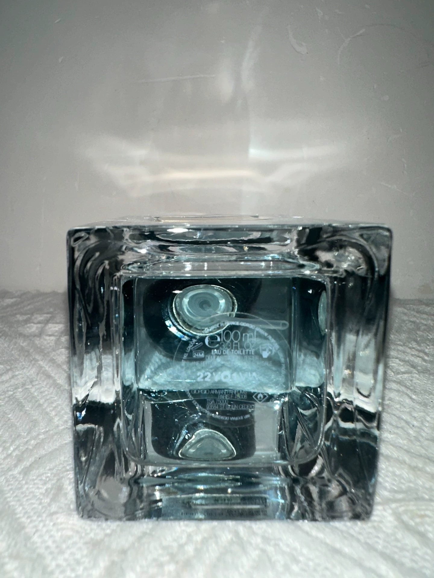 190326-102 Armani Shadow Song Blue Perfume 100ml  3.4oz