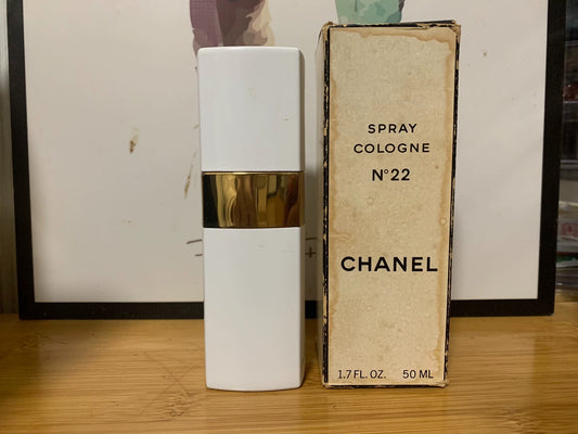 011225-8 Chanel No 22 Eau de Cologne EDC 50ml 1.7oz