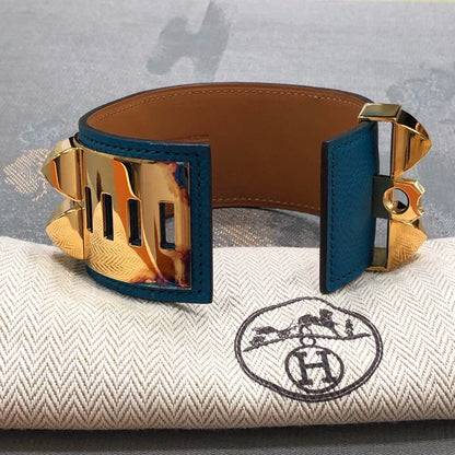 281024-39 Auth Hermes CDC  Collier de Chien bracelet