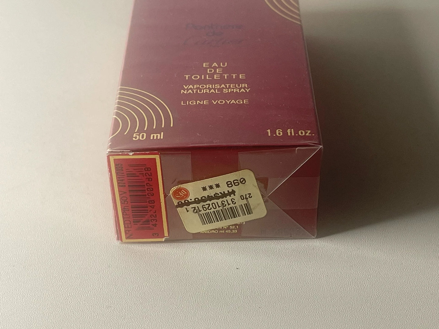 310725-91 Cartier Eau de Toilette EDT 50ml 1.7oz