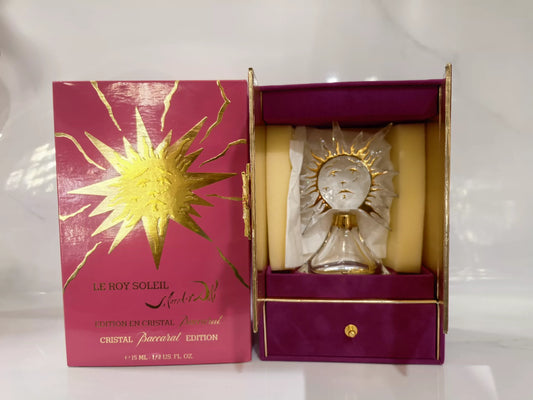 070325-74 Le Roy Soleil  15ml 1/2 oz Parfum Perfume Baccarat Crystal edition Bottle