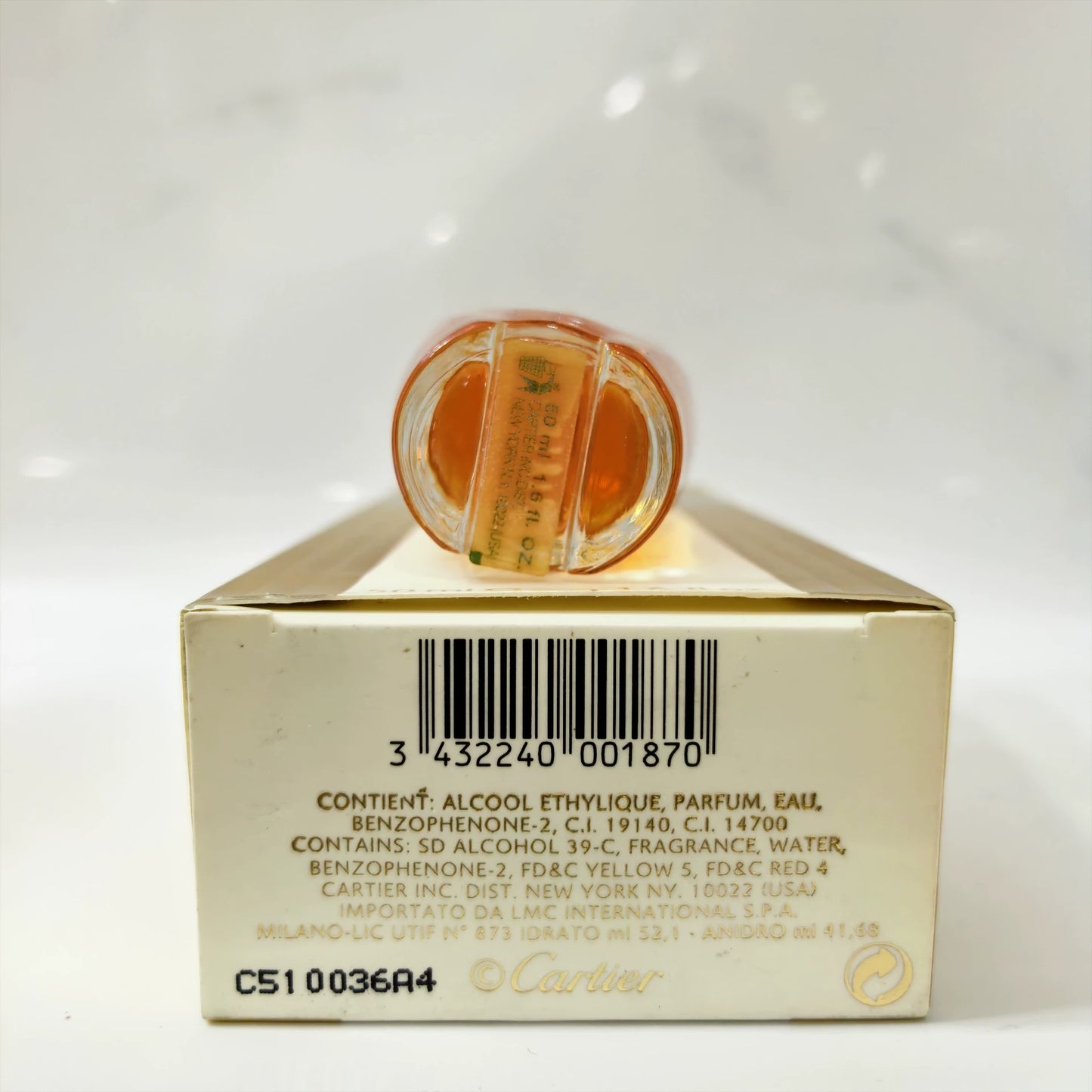 041125-67 Cartier Eau de Parfum EDP 50ml 1.7oz