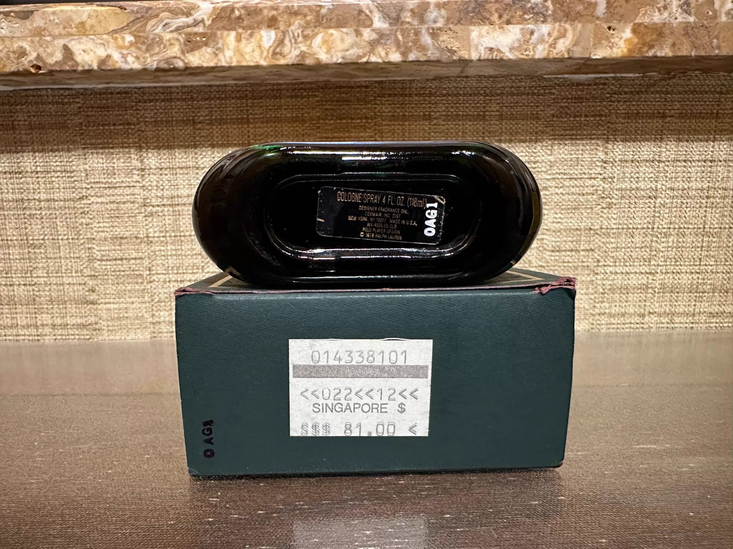 060626-4 Ralph Lauren Polo Cologne 118ml 4 oz