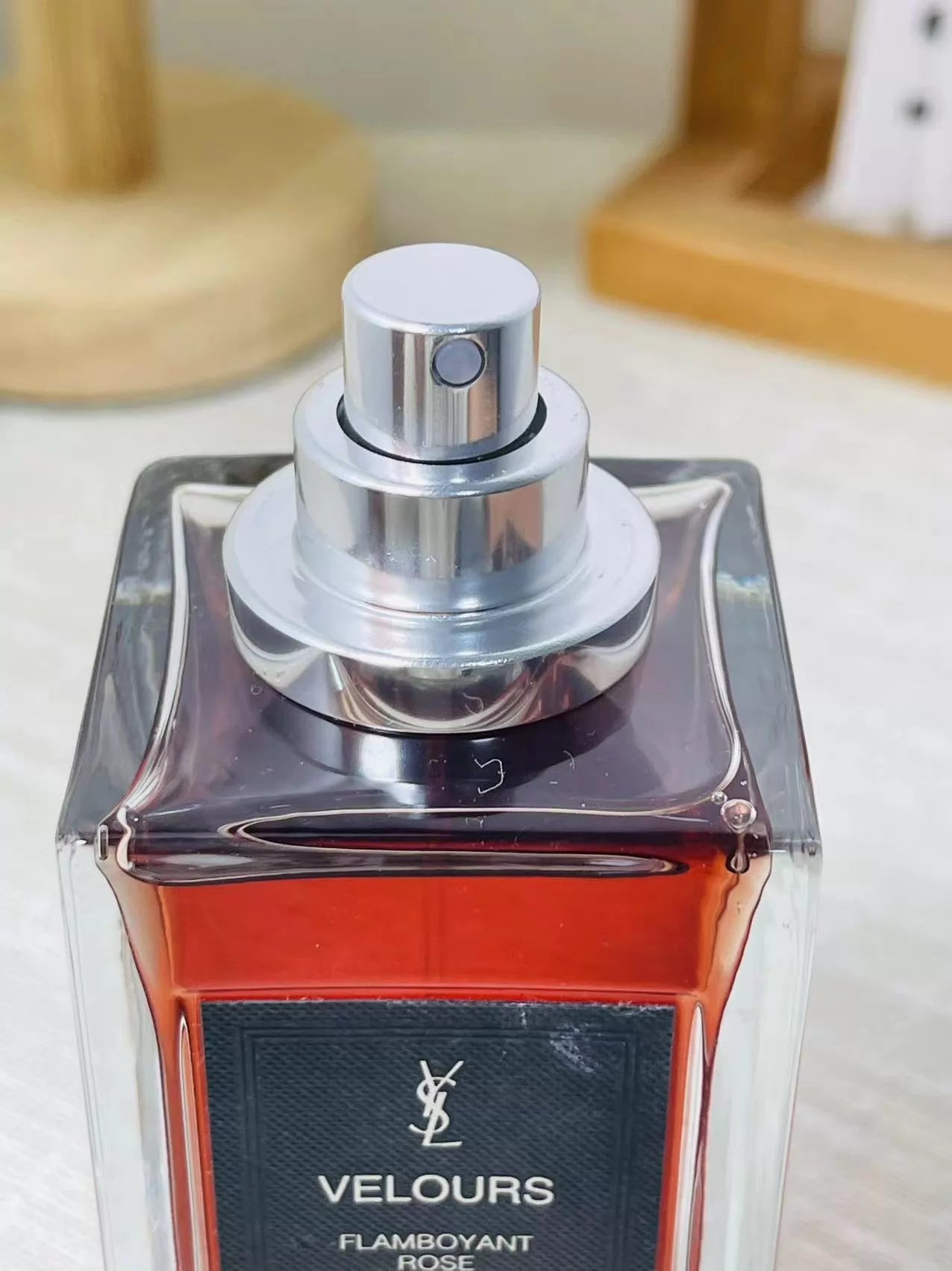 020326-12 Yves Saint Laurent red velvet No Perfume 125ml  4.2oz