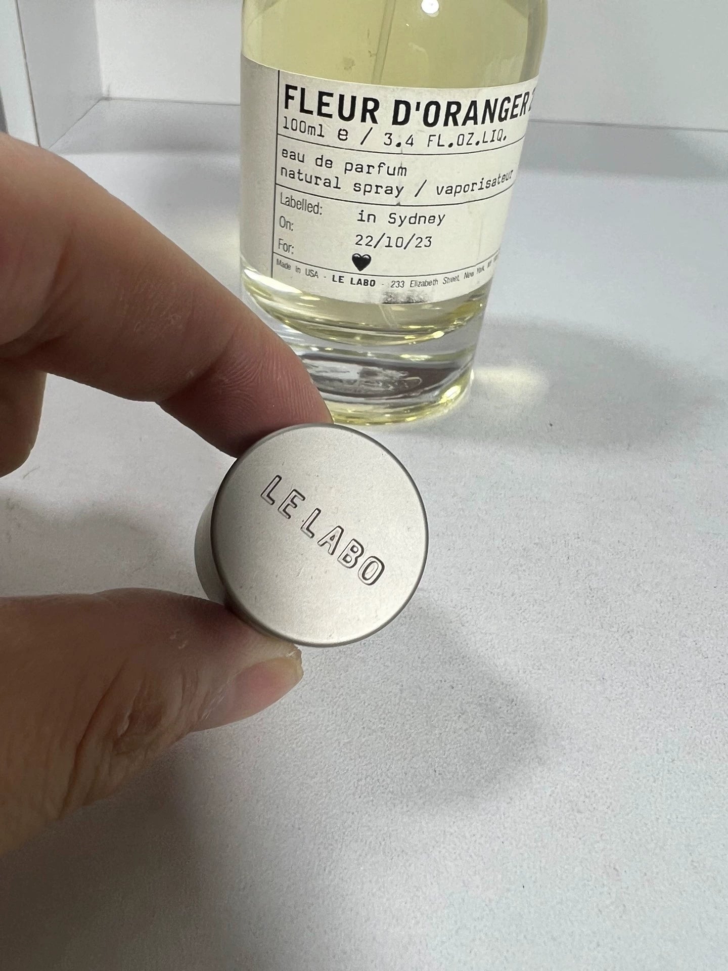 070926-28 Le Labo Lab Orange Blossom Perfume 100ml 3.4 oz