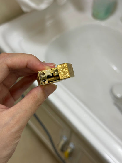 241025-76 Dunhill gold file pattern lighter