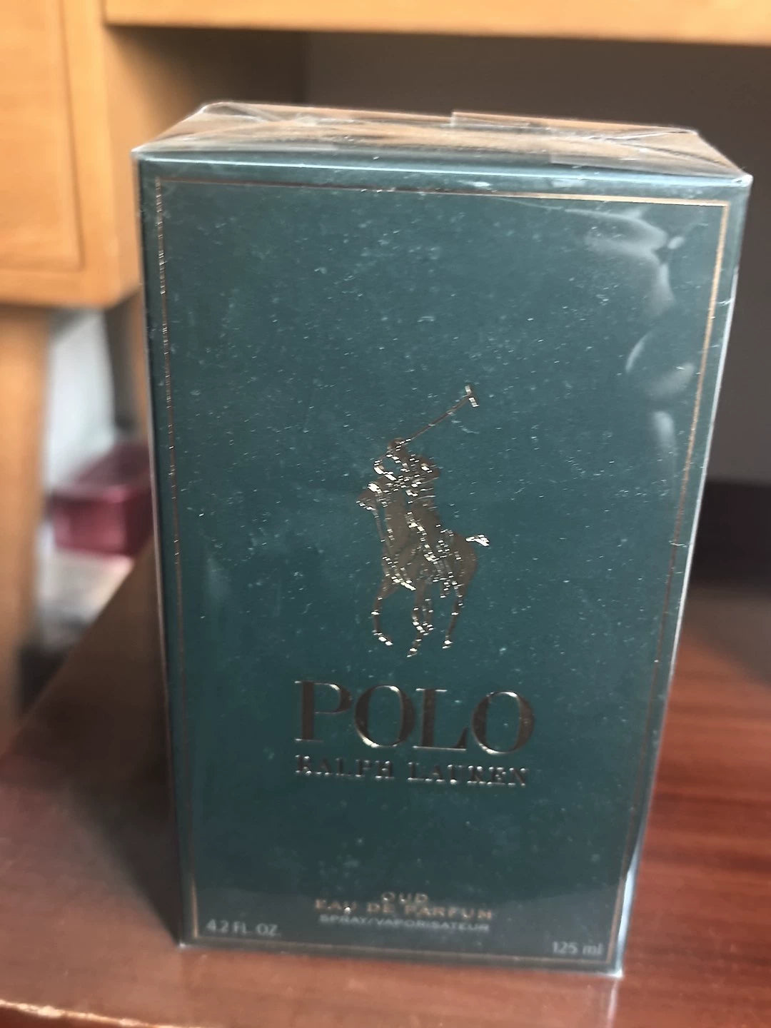 060626-8 Brand new, unopened Ralph Lauren POLO OUD Parfum 125ml 4.2 oz