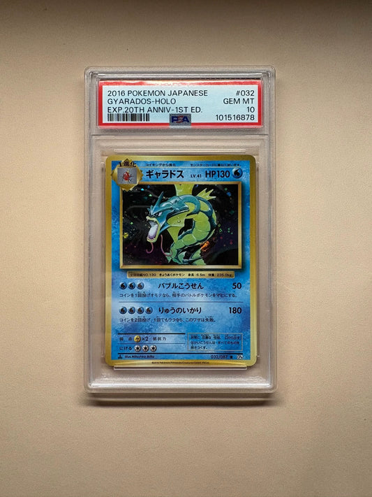 0825-game-71 Pokemon card 2016 Japanese version Gyarado 1 brush