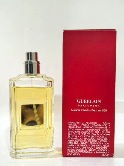 060325-22 Guerlain Habit Rouge Red 50ml 1.6 oz EDT eau de toilette
