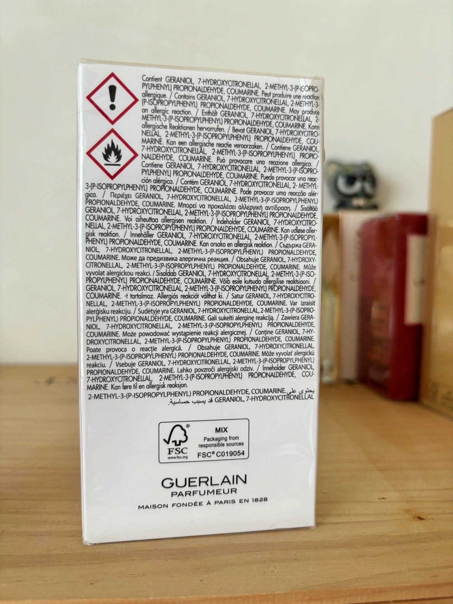 140126-83 Guerlain 100ml 3.4oz Foret De sumatra