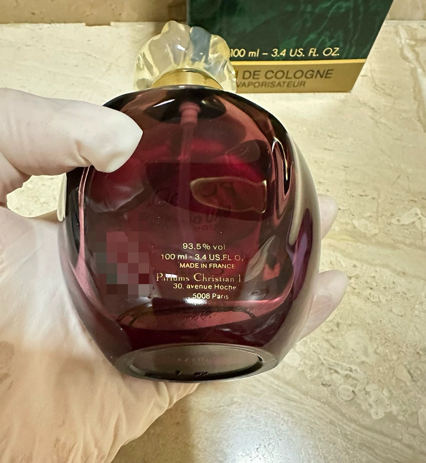 230226-56 Dior purple poison edc Cologne 100ml  3.4 oz