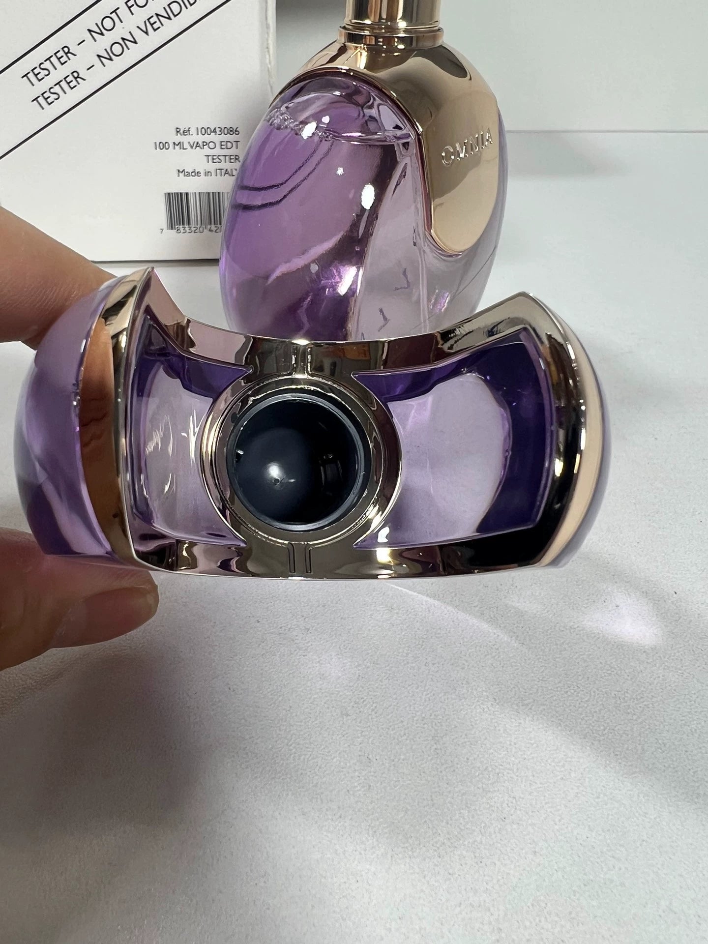 070926-29 Bulgari Amethyst With Perfume 100ml 3.4 oz