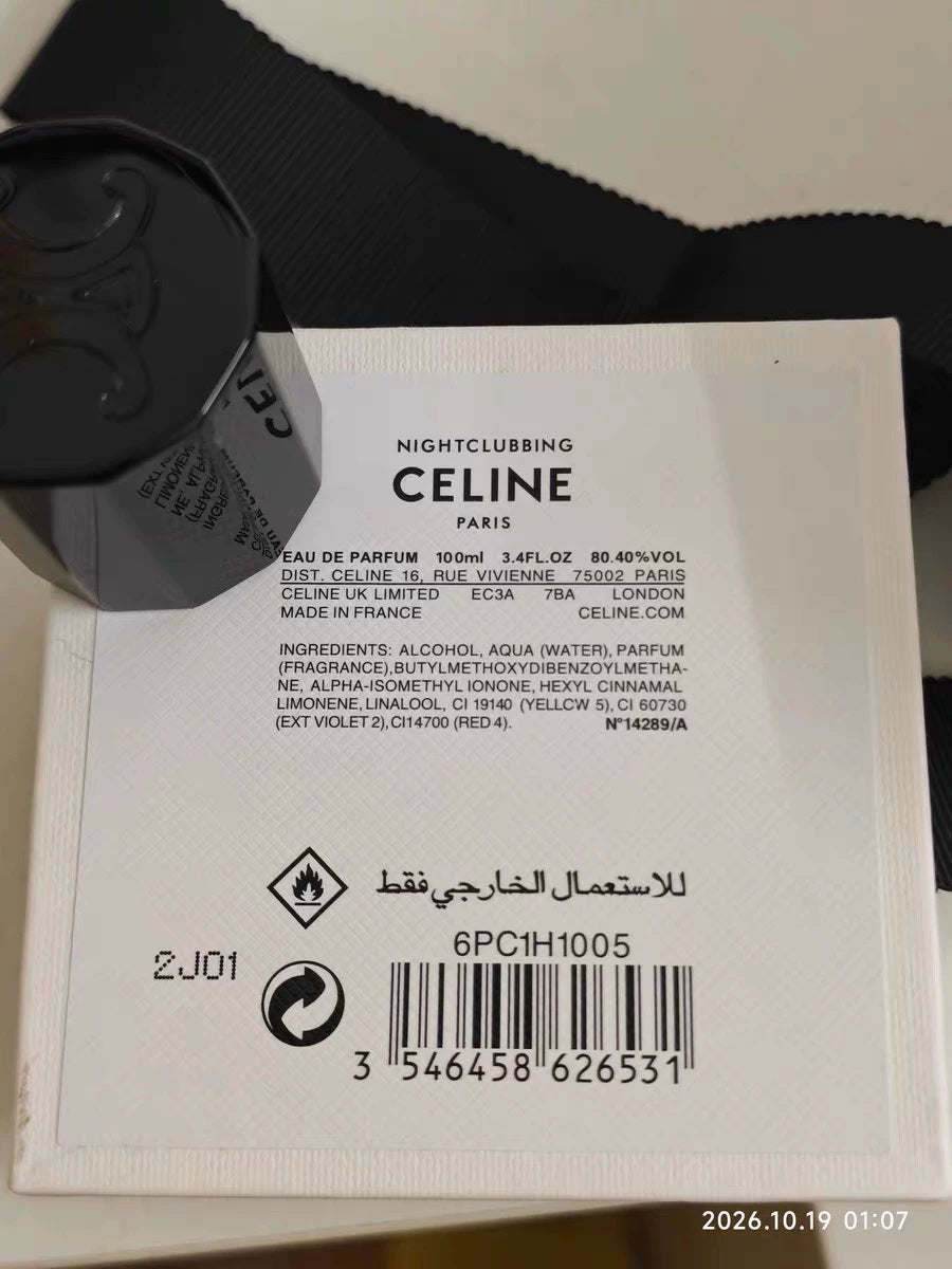 211026-18 Celine Inspection Treasure Parfum 100ml 3.4 oz