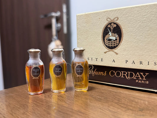 030326-11 Corday Perfume 4ml x 3 0.1oz