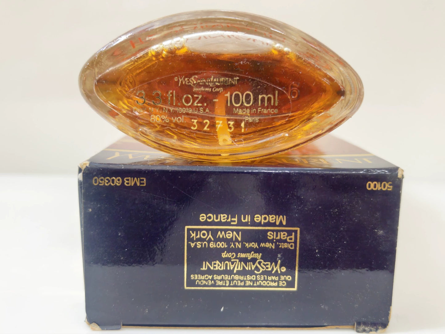 060126-69 Yves Saint Laurent Eau de Toilette EDT 100ml 3.4oz