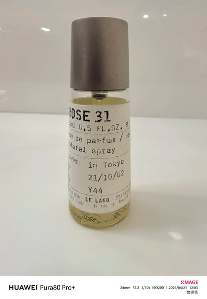 220826-101 Le Labo ROSE31 Laboratory Rose Perfume 15ml 0.5 oz
