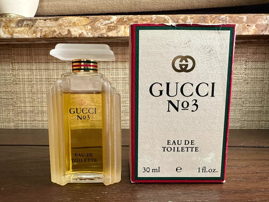 020225-46 Gucci No. 3 30ml 1 oz Eau de Toilette EDT