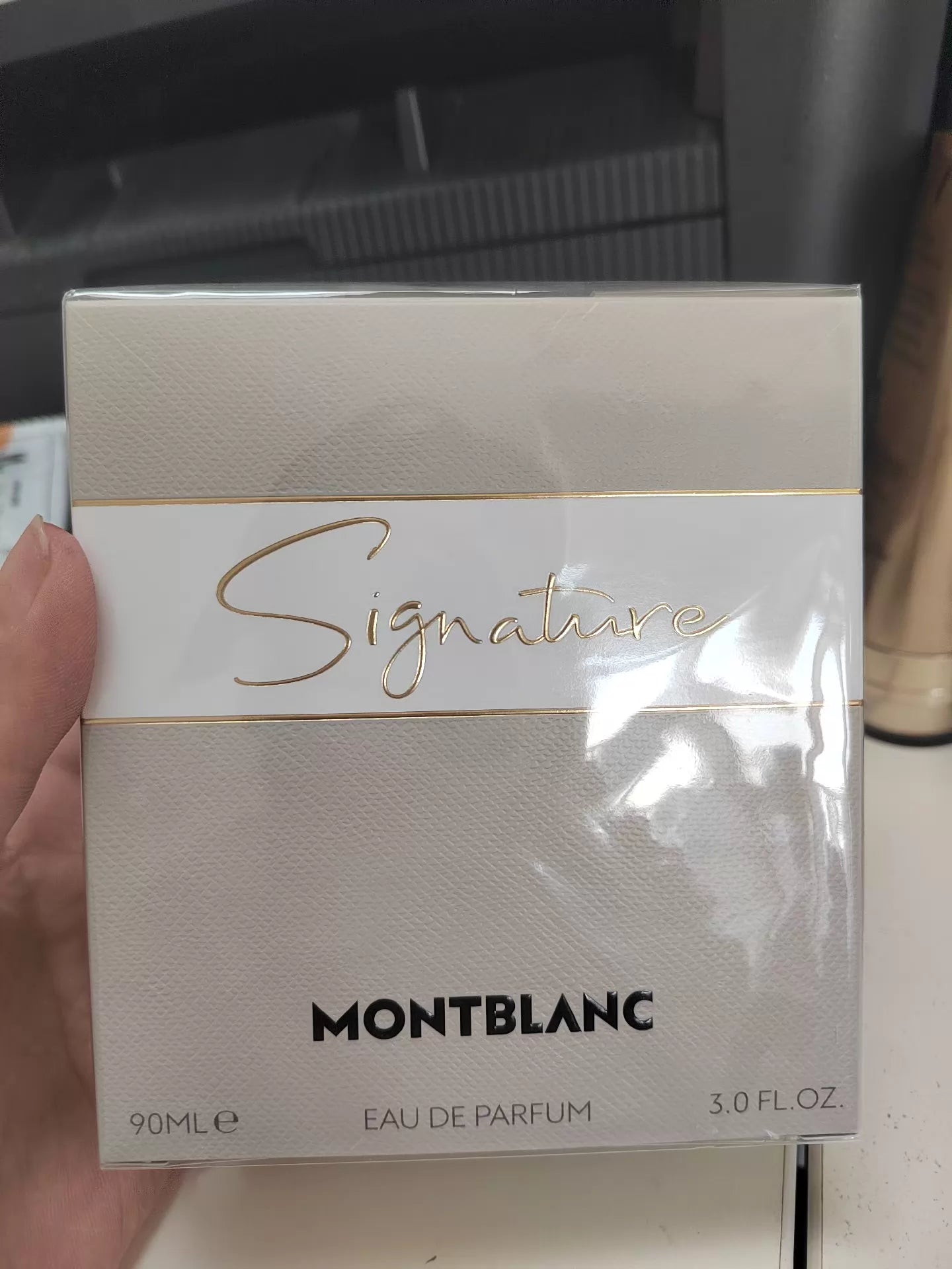 010926-17 Montblanc signature ink bottle EDP 90ml 3 oz