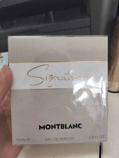 010926-17 Montblanc signature ink bottle EDP 90ml 3 oz