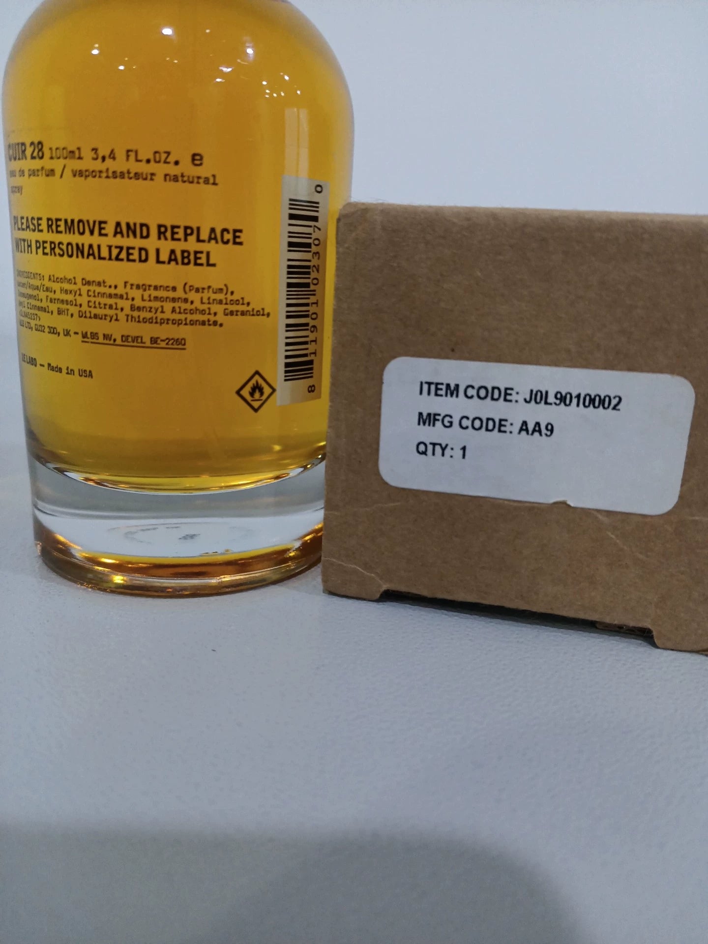 171225-68 Le Labo Eau de Parfum EDP 100ml
