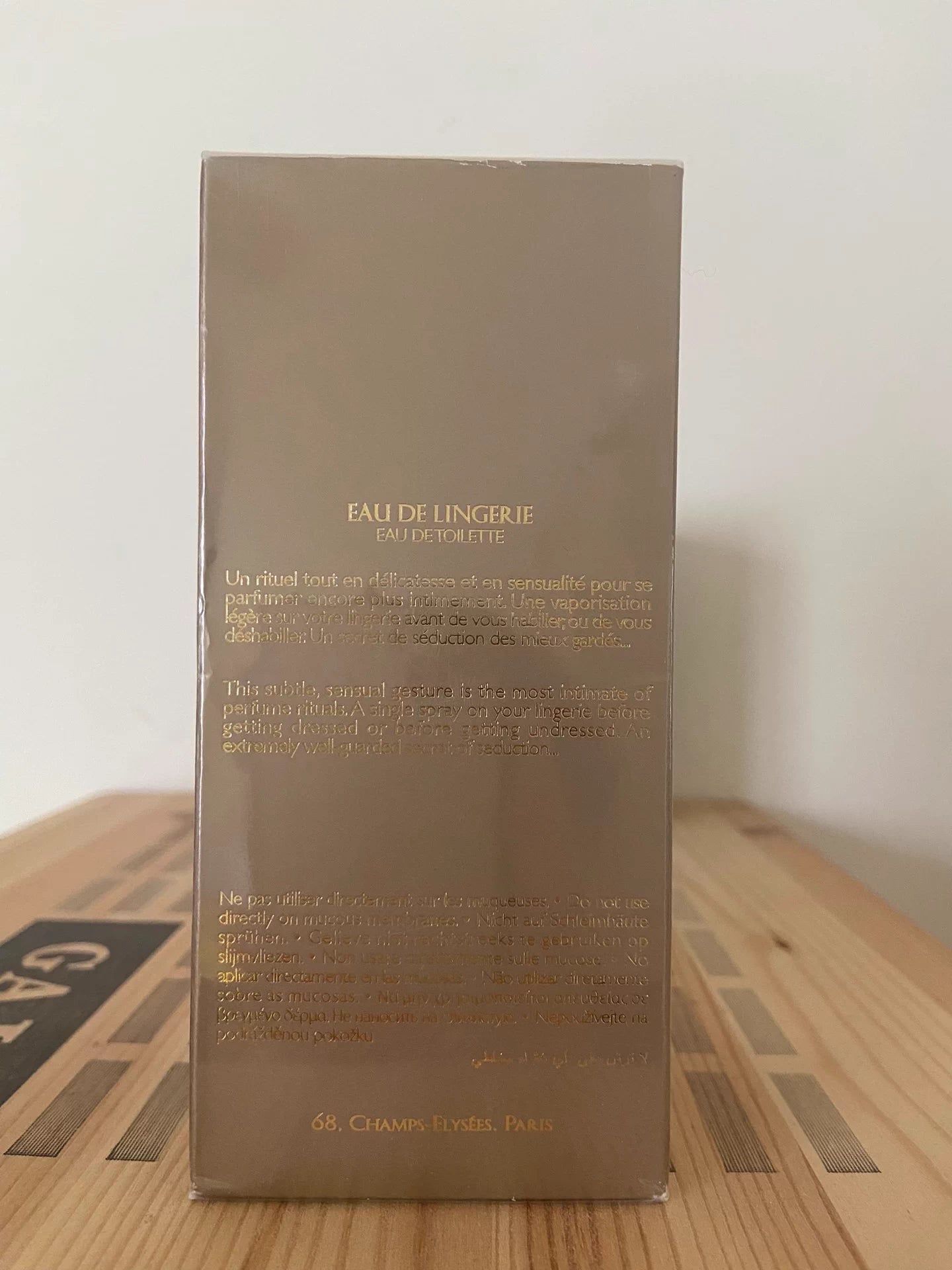 140126-87 Guerlain 125ml 4.2oz Pariumiur Eau de toilette EDT