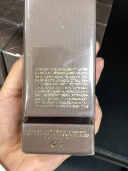 150726-186 Tom Ford Smoked Oud Parfum 30ml 1 oz