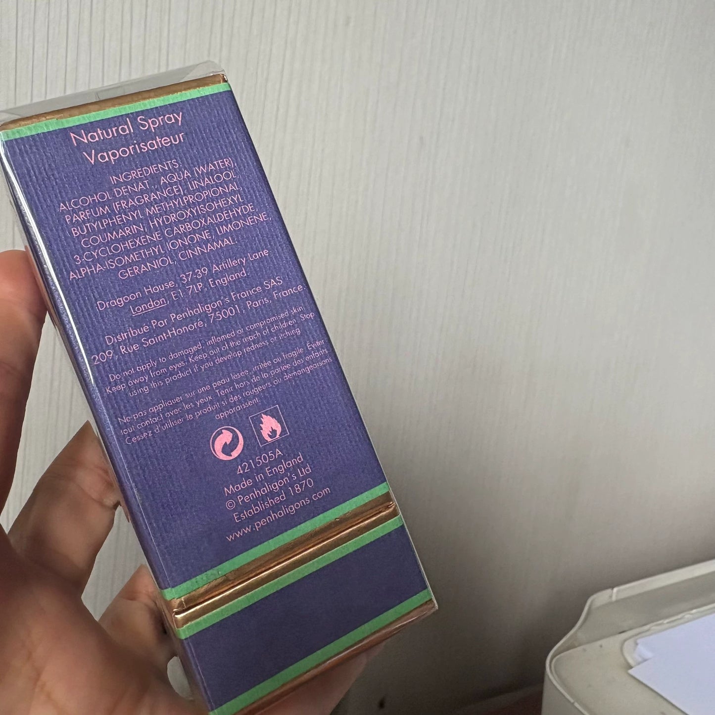 200926-31 Panhailigan Parfum 50ml 1.7 oz