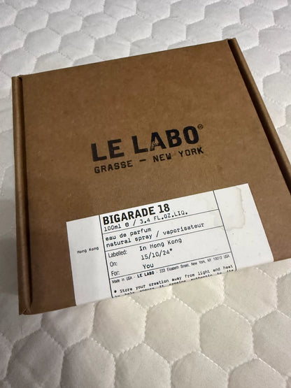 180826-12 lelabo No. Hong 100ml 3.4 oz