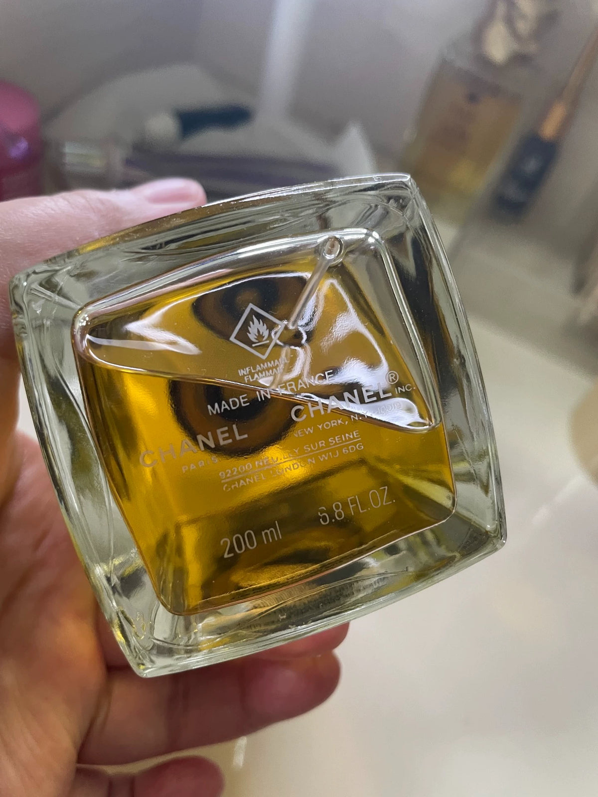 211026-68 Chanel RUE CAMBON Parfum 200ml 6.8 oz
