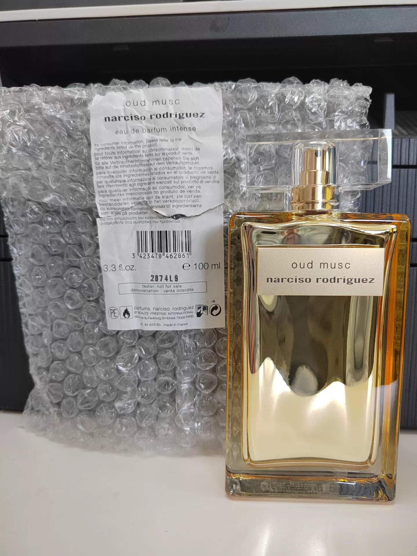 010926-21 CK Narciso Rodriguez Oud EDP 100ML 3.4 oz