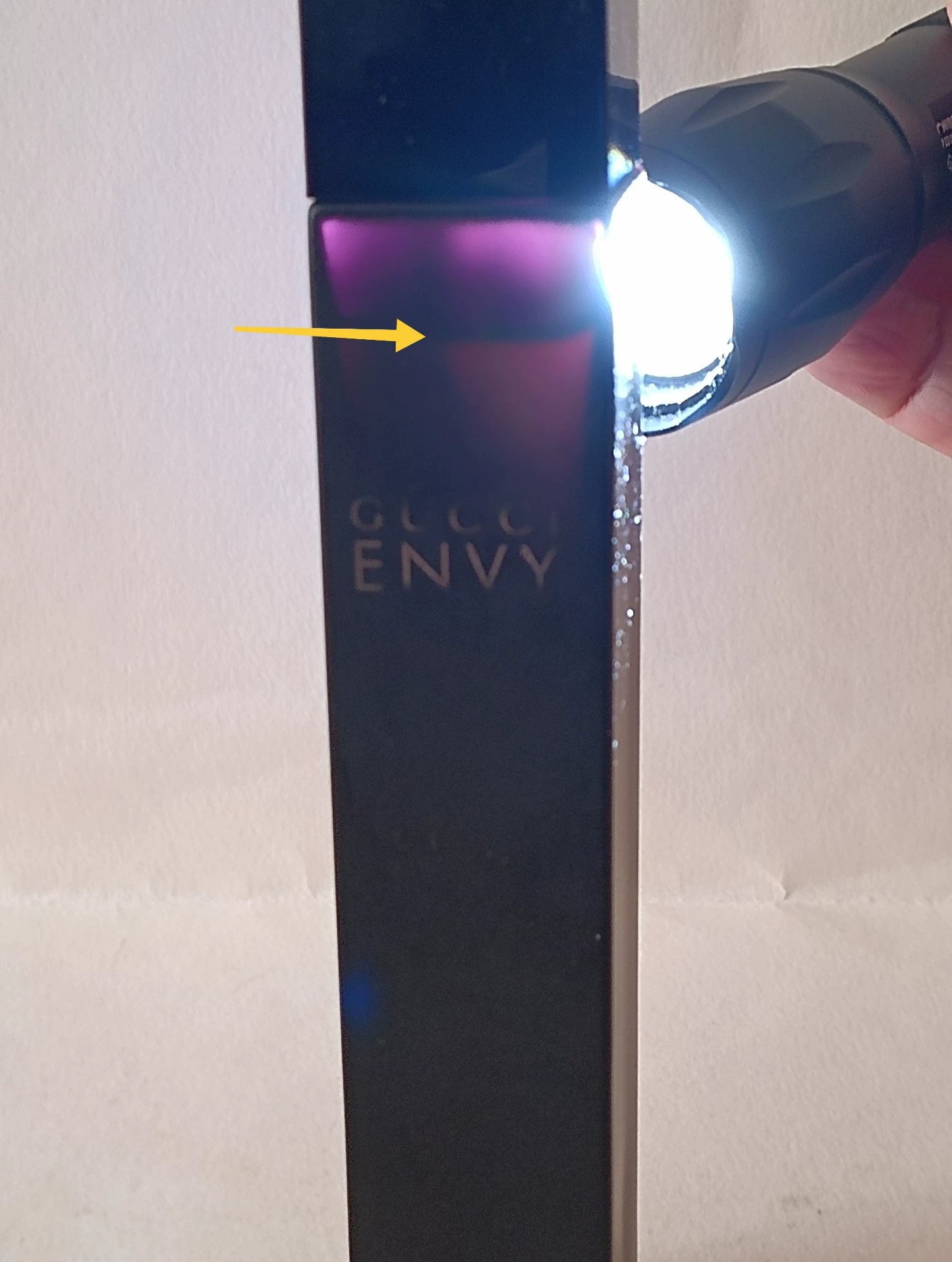 190526-194 Gucci ENVY Black Yellow EDP 50ml 1.7 oz