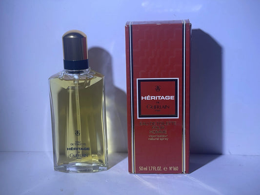 010325-61 Guerlain edt 50ml 1.7 oz Heritage