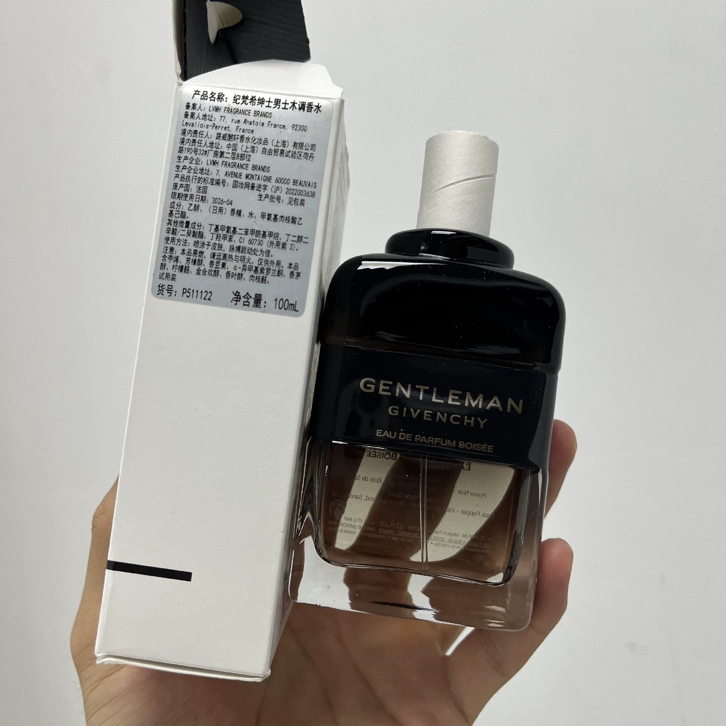 05826-321 Givenchy Gentleman Woody original Perfume 100ml 3.4 oz