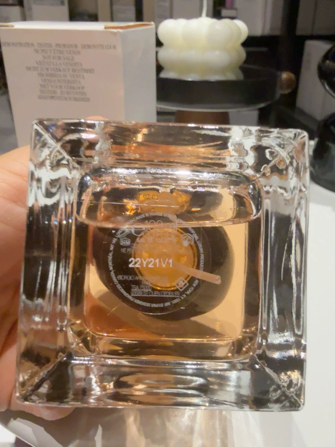 100326-13 Armani Antigua Gardenia 100ml  3.4oz