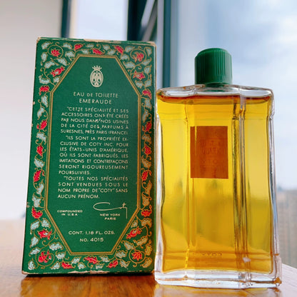 140525-84 Coty Emeraude Eau de Toilette EDT 35ml 1.1oz