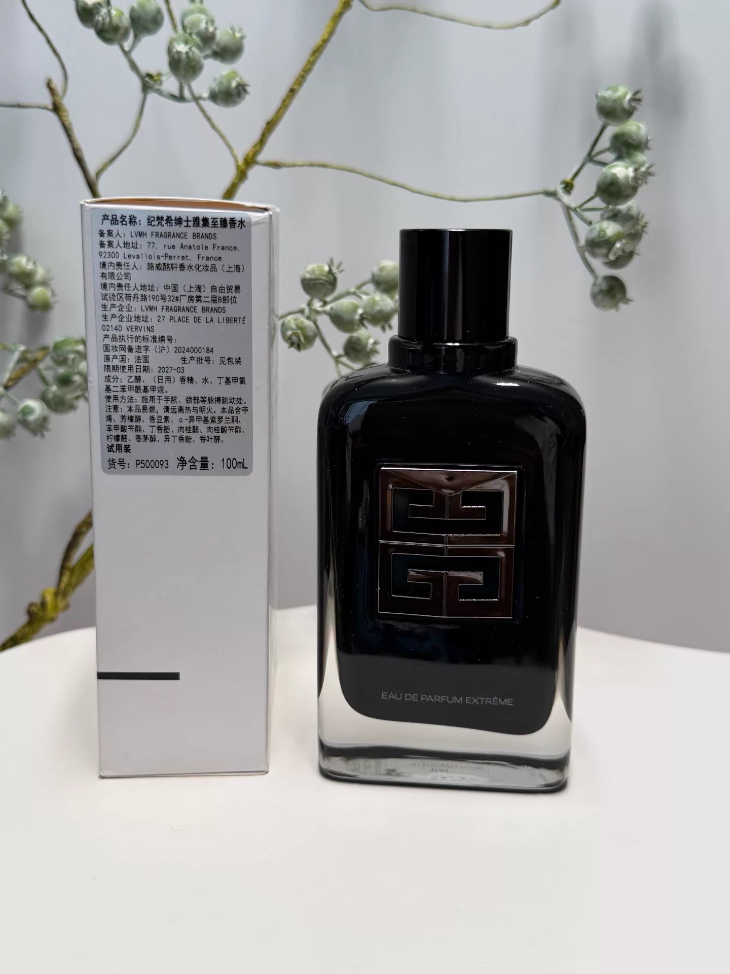 200426-94 Givenchy Gentleman  Parfum 100ml 3.4 oz 3.4oz